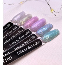 MOLTINI База цветная с хлопьями  Tiffany Base № 2. 12 мл.